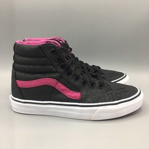 Vans glitter hi tops.